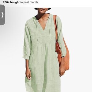 Women's Light‎ Green Dress